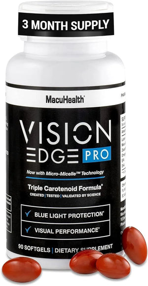 MACUHEALTH - Macuhealth Vision Edge PRO Eye Supplement for Athletes 90 Capsulas Blandas - The Red Vitamin MX - Suplementos Alimenticios - {{ shop.shopifyCountryName }}