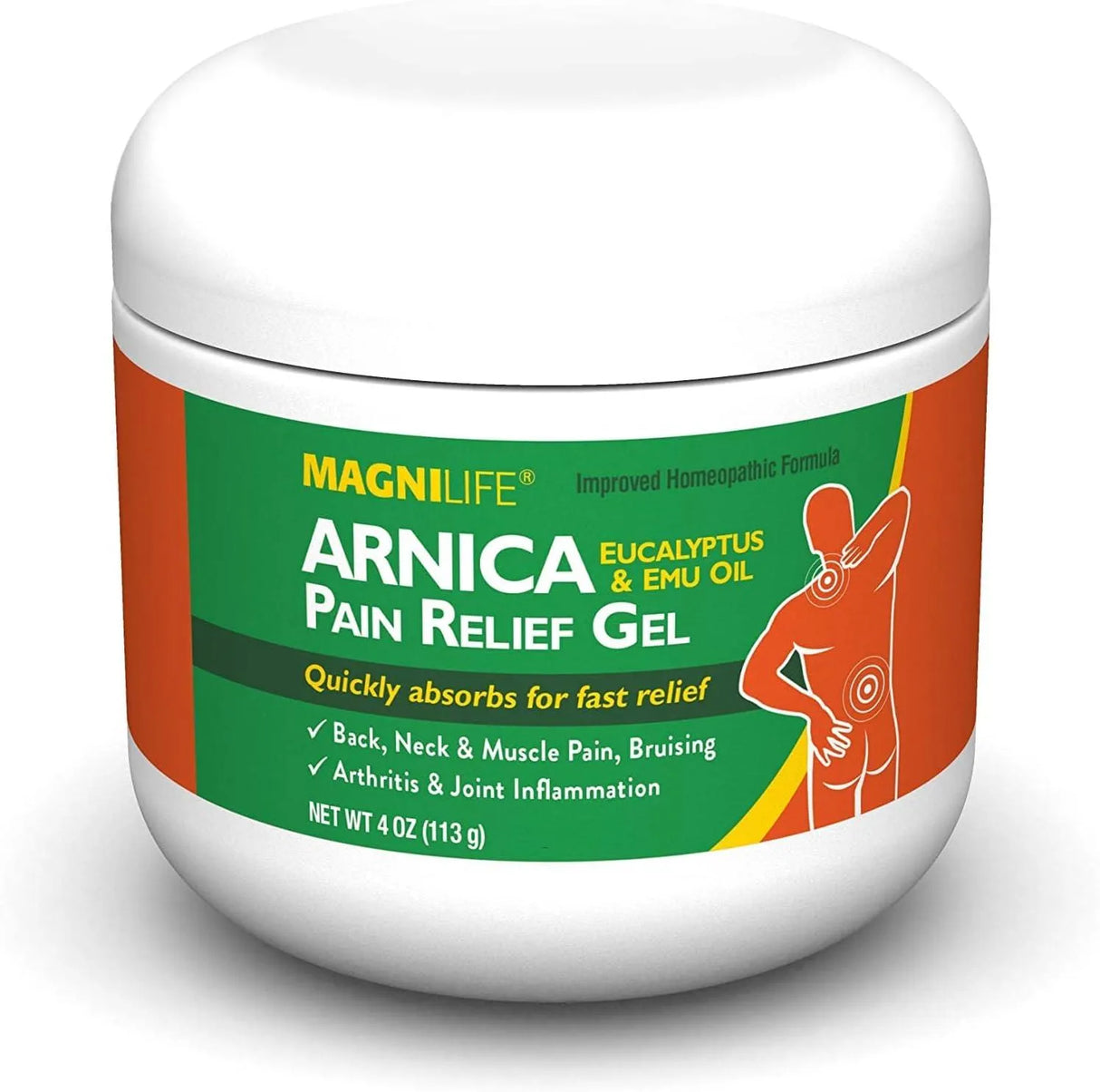 MAGNILIFE - MagniLife Arnica Pain Relief Gel 4 Oz. - The Red Vitamin MX - Suplementos Alimenticios - {{ shop.shopifyCountryName }}