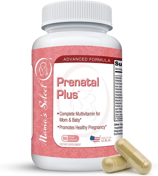 MAMA´S SELECT - Mama’s Select Prenatal Plus Vitamins 90 Capsulas - The Red Vitamin MX - Suplementos Alimenticios - {{ shop.shopifyCountryName }}