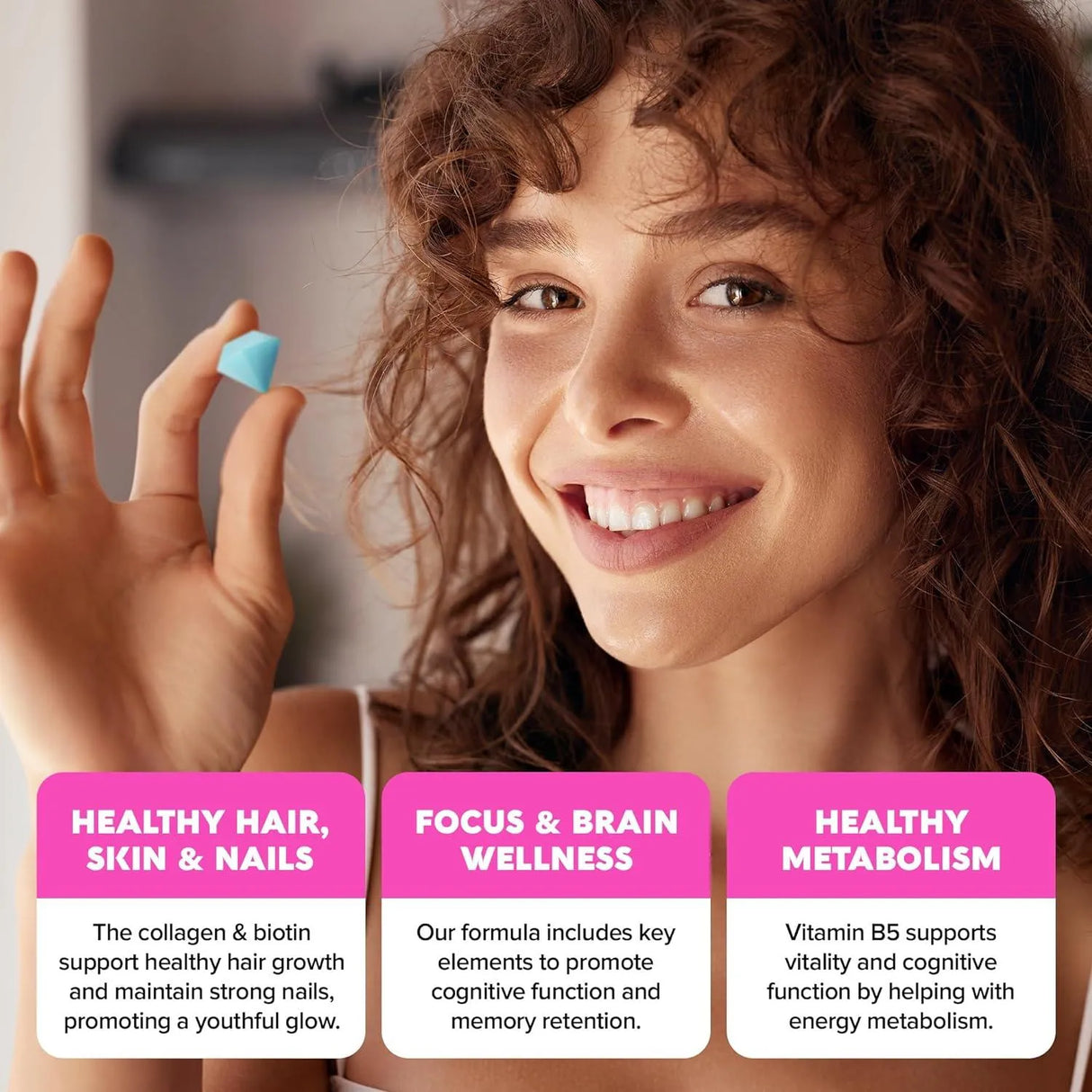 MAREE - MAREE Skin, Nails & Hair Vitamin B1 Thiamine & B7 Biotin Gummies 60 Gomitas - The Red Vitamin MX - Suplementos Alimenticios - {{ shop.shopifyCountryName }}