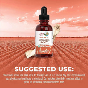 MARY RUTH ORGANICS - Mary Ruth Organics Organic Ashwagandha Liquid Drops 30Ml. - The Red Vitamin MX - Suplementos Alimenticios - {{ shop.shopifyCountryName }}