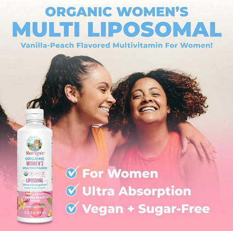 MARY RUTH ORGANICS - MaryRuth Liquid Multivitamins for Women 450Ml. - The Red Vitamin MX - Suplementos Alimenticios - {{ shop.shopifyCountryName }}