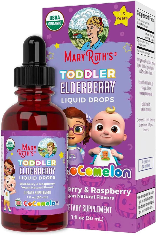 MARY RUTH ORGANICS - MaryRuth Organics Cocomelon Toddler Black Elderberry Liquid 30Ml. - The Red Vitamin MX - Suplementos Alimenticios - {{ shop.shopifyCountryName }}