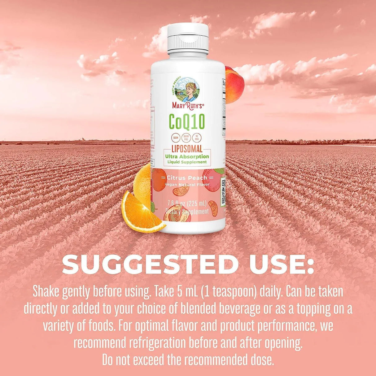 MARY RUTH ORGANICS - MaryRuth Organics Coenzyme Q10 Liquid 225Ml. - The Red Vitamin MX - Suplementos Alimenticios - {{ shop.shopifyCountryName }}