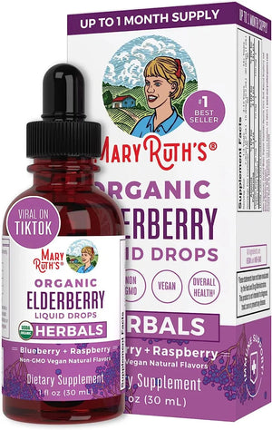 MARY RUTH ORGANICS - MaryRuth Organics Elderberry Syrup 30Ml. - The Red Vitamin MX - Suplementos Alimenticios - {{ shop.shopifyCountryName }}