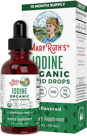 MARY RUTH ORGANICS - MaryRuth Organics Iodine Supplement 30Ml. - The Red Vitamin MX - Suplementos Alimenticios - {{ shop.shopifyCountryName }}