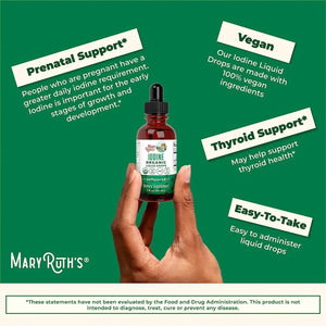 MARY RUTH ORGANICS - MaryRuth Organics Iodine Supplement 30Ml. - The Red Vitamin MX - Suplementos Alimenticios - {{ shop.shopifyCountryName }}