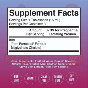 MARY RUTH ORGANICS - MaryRuth Organics Iron Supplement Prenatal & Postnatal 450Ml. - The Red Vitamin MX - Suplementos Alimenticios - {{ shop.shopifyCountryName }}