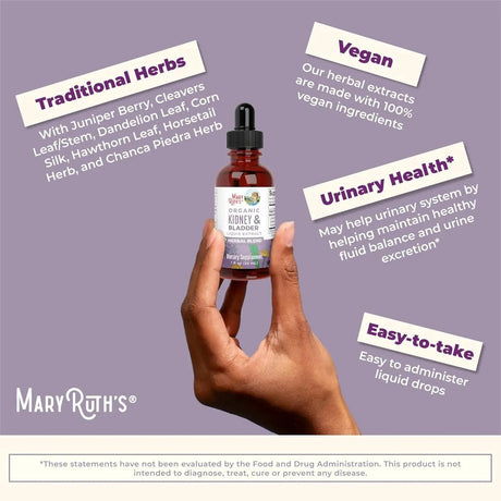 MARY RUTH ORGANICS - MaryRuth Organics Kidney & Bladder Support 30Ml. - The Red Vitamin MX - Suplementos Alimenticios - {{ shop.shopifyCountryName }}