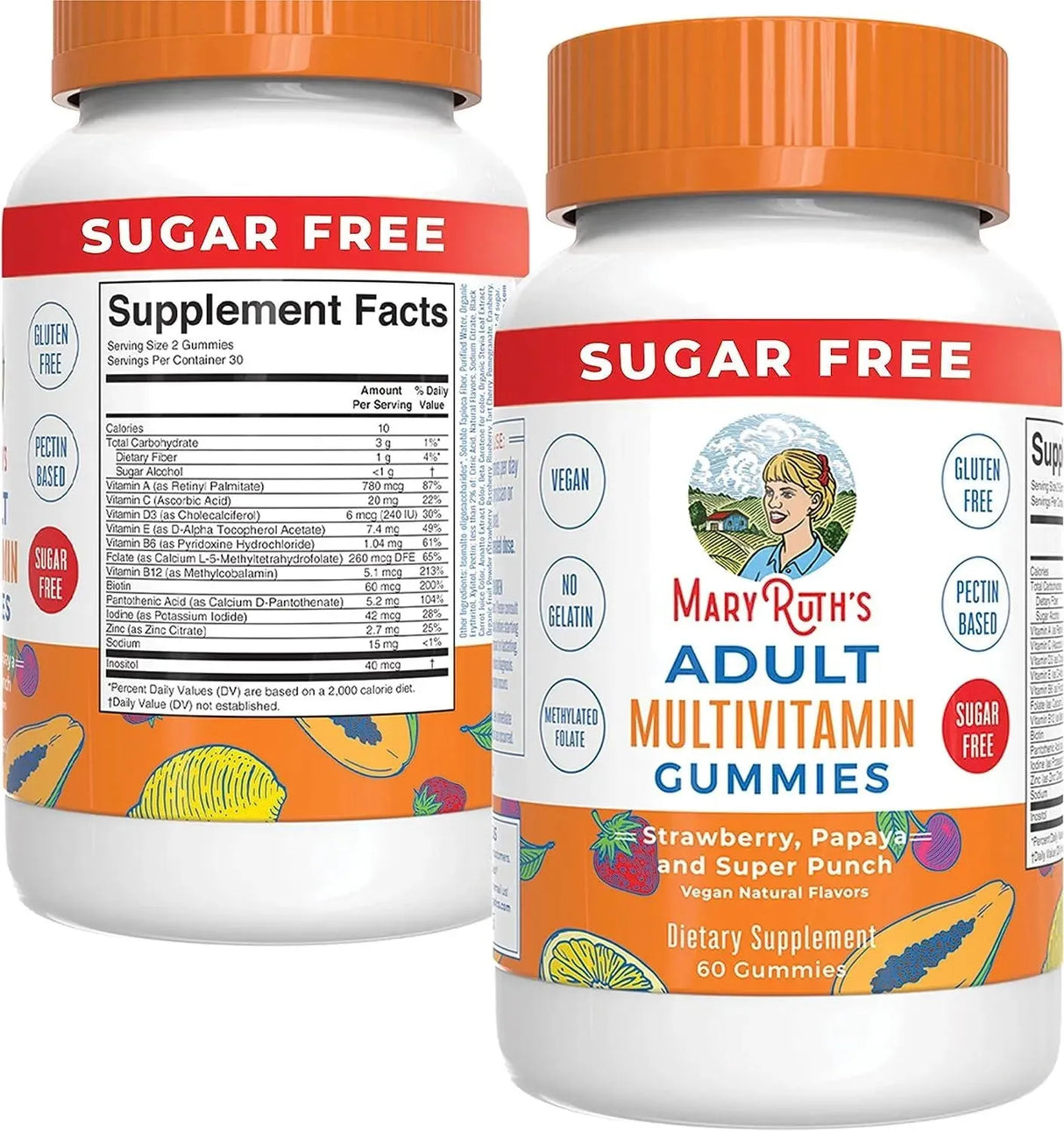 MARY RUTH ORGANICS - MaryRuth Organics Multivitamin for Women and Men 60 Gomitas - The Red Vitamin MX - Suplementos Alimenticios - {{ shop.shopifyCountryName }}