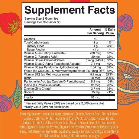 MARY RUTH ORGANICS - MaryRuth Organics Multivitamin for Women and Men 60 Gomitas - The Red Vitamin MX - Suplementos Alimenticios - {{ shop.shopifyCountryName }}