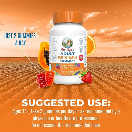 MARY RUTH ORGANICS - MaryRuth Organics Multivitamin for Women and Men 60 Gomitas - The Red Vitamin MX - Suplementos Alimenticios - {{ shop.shopifyCountryName }}