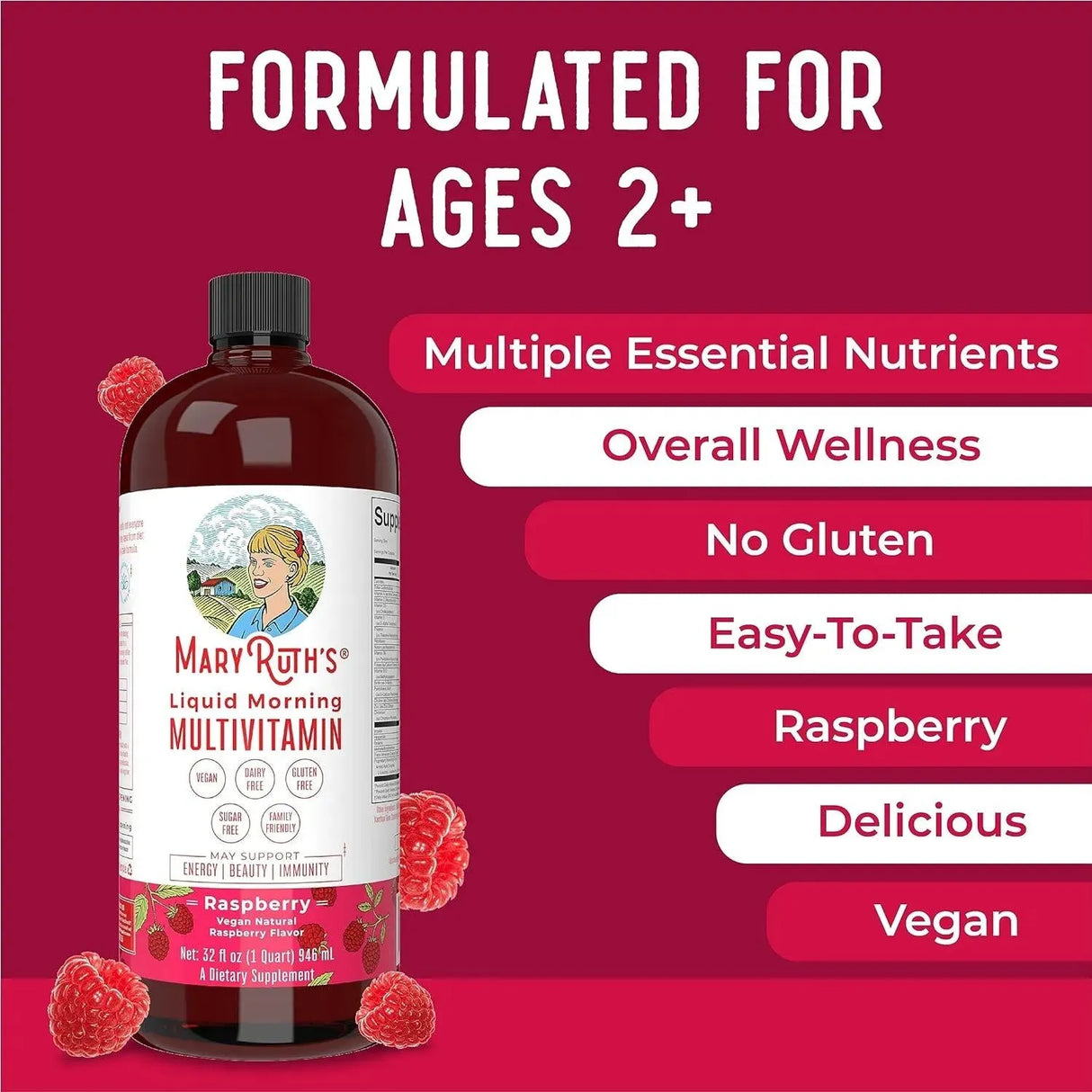 MARY RUTH ORGANICS - MaryRuth Organics Multivitamin for Women Men & Kids 29.5 Ml. 16 Pack - The Red Vitamin MX - Suplementos Alimenticios - {{ shop.shopifyCountryName }}