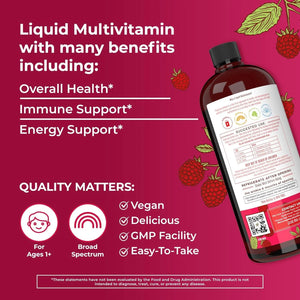 MARY RUTH ORGANICS - MaryRuth Organics Multivitamin Multimineral Women Men & Kids Liquid 946Ml. - The Red Vitamin MX - Suplementos Alimenticios - {{ shop.shopifyCountryName }}