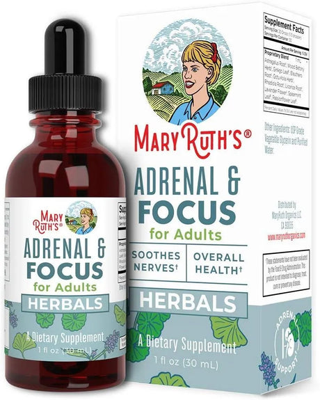 MARY RUTH ORGANICS - MaryRuth Organics Nootropic Focus & Adrenal Support 30Ml. - The Red Vitamin MX - Suplementos Alimenticios - {{ shop.shopifyCountryName }}