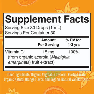 MARY RUTH ORGANICS - MaryRuth Organics Toddler Vitamin C Drops 30Ml. - The Red Vitamin MX - Suplementos Alimenticios - {{ shop.shopifyCountryName }}