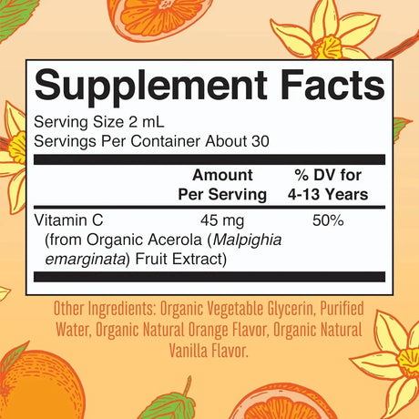 MARY RUTH ORGANICS - MaryRuth Organics USDA Organic Kids Vitamin C Drops 60Ml. - The Red Vitamin MX - Suplementos Alimenticios - {{ shop.shopifyCountryName }}