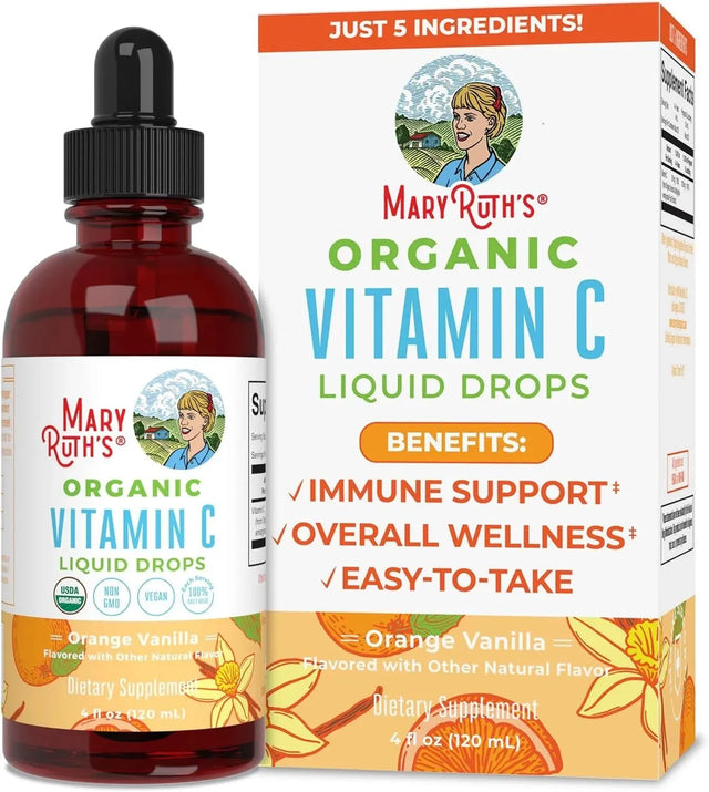MARY RUTH ORGANICS - MaryRuth Organics Vitamin C Drops 120Ml. - The Red Vitamin MX - Suplementos Alimenticios - {{ shop.shopifyCountryName }}