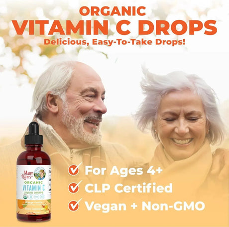MARY RUTH ORGANICS - MaryRuth Organics Vitamin C Drops 120Ml. - The Red Vitamin MX - Suplementos Alimenticios - {{ shop.shopifyCountryName }}