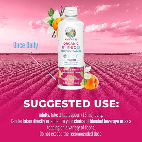 MARY RUTH ORGANICS - MaryRuth Organics Vitamin Drop for Women 40+ 450Ml. - The Red Vitamin MX - Suplementos Alimenticios - {{ shop.shopifyCountryName }}
