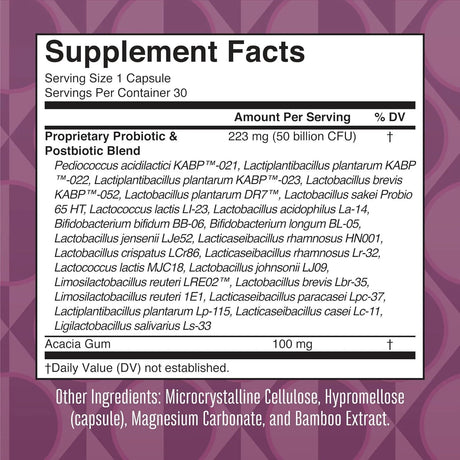 MARY RUTH ORGANICS - MaryRuth's 3-in-1 Daily Health 40+ Probiotics for Women 30 Capsulas - The Red Vitamin MX - Suplementos Alimenticios - {{ shop.shopifyCountryName }}