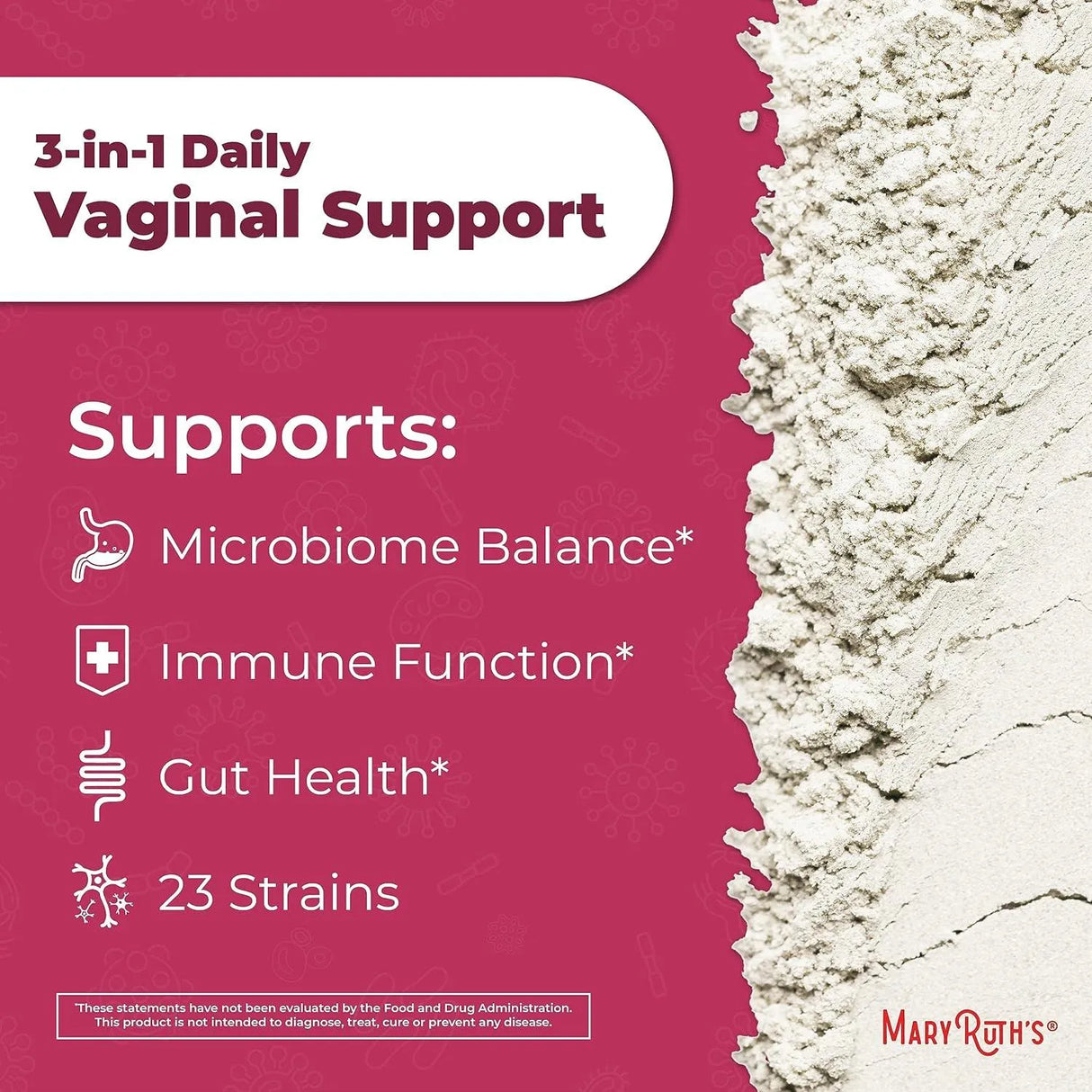 MARY RUTH ORGANICS - MaryRuth's 3-in-1 Vaginal Probiotics Women Powder 15Gr. - The Red Vitamin MX - Suplementos Alimenticios - {{ shop.shopifyCountryName }}