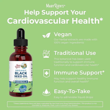 MARY RUTH ORGANICS - MaryRuth's Black Cumin Seed Oil 60Ml. - The Red Vitamin MX - Suplementos Alimenticios - {{ shop.shopifyCountryName }}