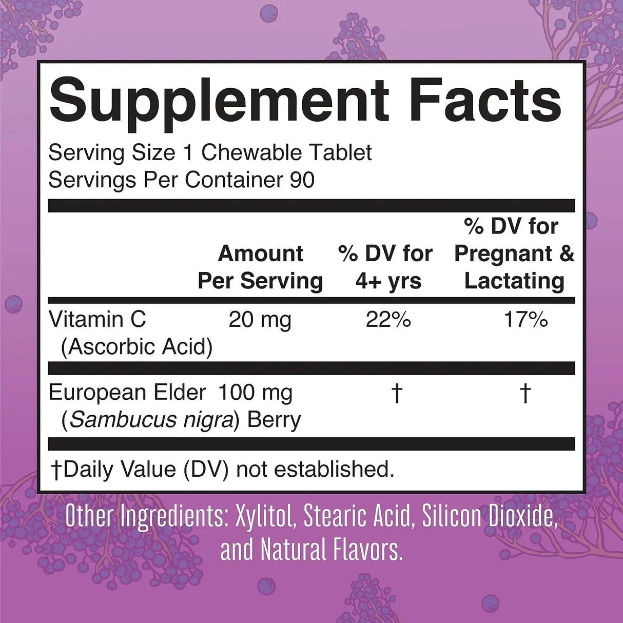 MARY RUTH ORGANICS - MaryRuth's Black Elderberry + Vitamin C 90 Tabletas Masticables - The Red Vitamin MX - Suplementos Alimenticios - {{ shop.shopifyCountryName }}