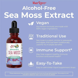 MARY RUTH ORGANICS - MaryRuth's Irish Sea Moss Liquid Drops 30Ml. - The Red Vitamin MX - Suplementos Alimenticios - {{ shop.shopifyCountryName }}