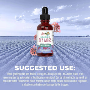 MARY RUTH ORGANICS - MaryRuth's Irish Sea Moss Liquid Drops 30Ml. - The Red Vitamin MX - Suplementos Alimenticios - {{ shop.shopifyCountryName }}