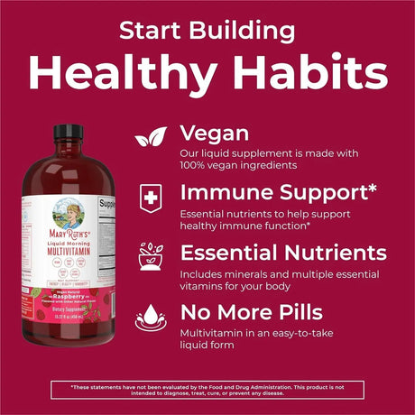 MARY RUTH ORGANICS - MaryRuth's Multivitamin for Women Liquid 450Ml. - The Red Vitamin MX - Suplementos Alimenticios - {{ shop.shopifyCountryName }}