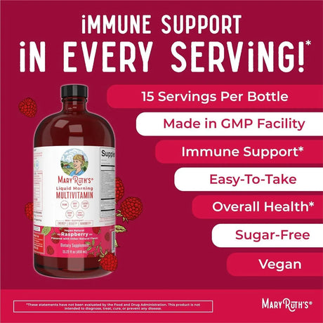 MARY RUTH ORGANICS - MaryRuth's Multivitamin for Women Liquid 450Ml. - The Red Vitamin MX - Suplementos Alimenticios - {{ shop.shopifyCountryName }}