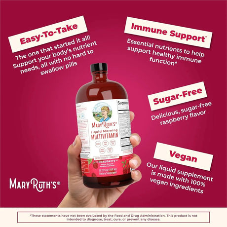 MARY RUTH ORGANICS - MaryRuth's Multivitamin for Women Liquid 450Ml. - The Red Vitamin MX - Suplementos Alimenticios - {{ shop.shopifyCountryName }}