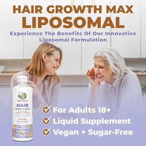 MARY RUTH ORGANICS - MaryRuth's Women's Hair Growth MAX Liposomal 450mL. - The Red Vitamin MX - Suplementos Alimenticios - {{ shop.shopifyCountryName }}