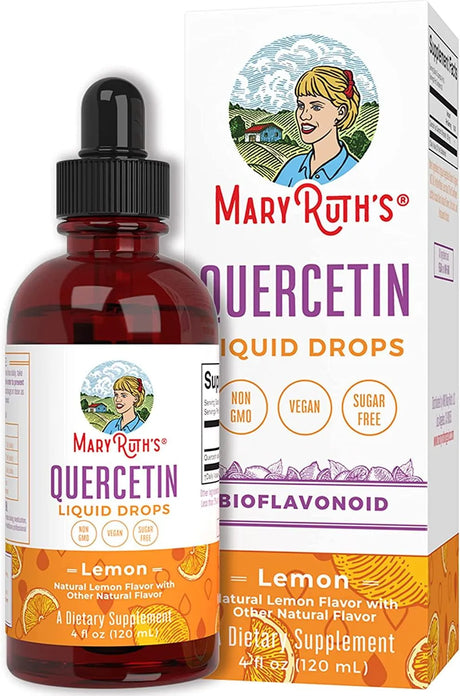 MARY RUTH ORGANICS - MaryRuth´s Sugar Free Liquid Quercetin 500Mg. 120Ml. - The Red Vitamin MX - Suplementos Alimenticios - {{ shop.shopifyCountryName }}