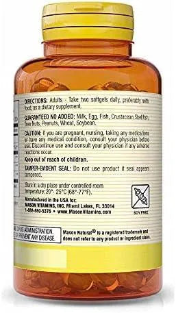 MASON NATURAL - MASON NATURAL Evening Primrose Oil 180 Capsulas Blandas - The Red Vitamin MX - Suplementos Alimenticios - {{ shop.shopifyCountryName }}