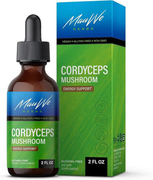 MAUWE HERBS - MAUWE HERBS Cordyceps Mushroom Supplement 2 Fl. Oz. - The Red Vitamin MX - Suplementos Alimenticios - {{ shop.shopifyCountryName }}