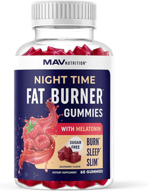 MAV NUTRITION - Mav Nutrition Sugar-Free Night Time Fat Burner Gummies 60 Gomitas - The Red Vitamin MX - Suplementos Alimenticios - {{ shop.shopifyCountryName }}