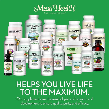 MAXI HEALTH - Maxi Health Chewable Calcium Complex 180 Tabletas Masticables - The Red Vitamin MX - Suplementos Alimenticios - {{ shop.shopifyCountryName }}