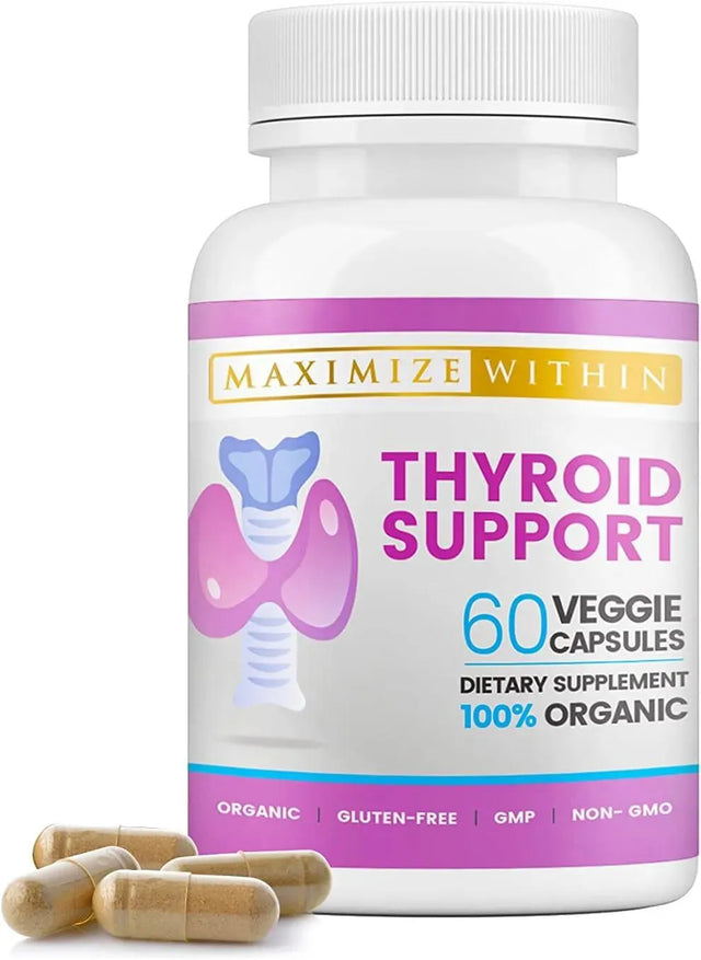 MAXIMIZE WITHIN - Maximize Within Thyroid Support Supplement for Women & Men 60 Capsulas - The Red Vitamin MX - Suplementos Alimenticios - {{ shop.shopifyCountryName }}