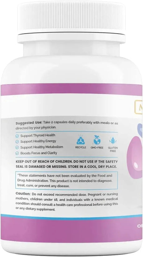 MAXIMIZE WITHIN - Maximize Within Thyroid Support Supplement for Women & Men 60 Capsulas - The Red Vitamin MX - Suplementos Alimenticios - {{ shop.shopifyCountryName }}