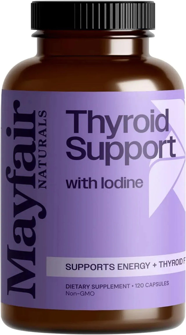 MAYFAIR - Mayfair Naturals Thyroid Support with Iodine 120 Capsulas - The Red Vitamin MX - Suplementos Alimenticios - {{ shop.shopifyCountryName }}