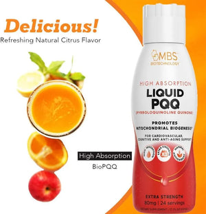 MBS BIOTECHNOLOGY - MBS Biotechnology Liquid PQQ 80Mg. 510Ml. - The Red Vitamin MX - Suplementos Alimenticios - {{ shop.shopifyCountryName }}