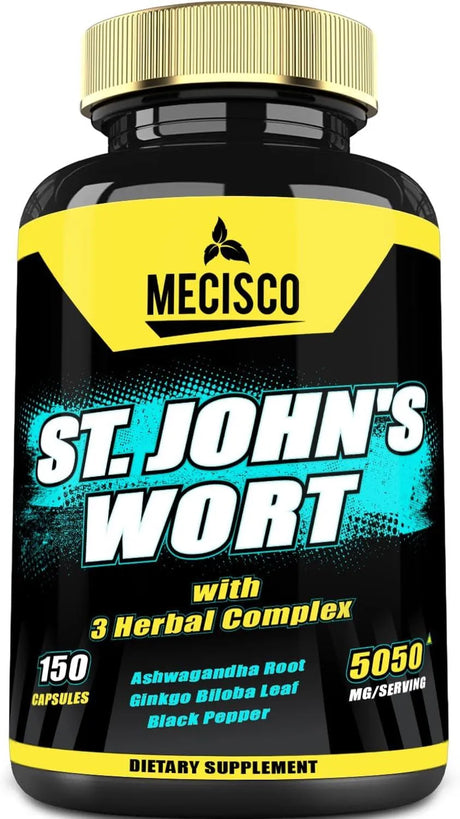 MECISCO - Mecisco St. John's Wort 5050Mg. 150 Capsulas - The Red Vitamin MX - Suplementos Alimenticios - {{ shop.shopifyCountryName }}