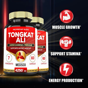 MECISCO - Mecisco Tongkat Ali with Tribulus Terrestris 4250Mg. 120 Capsulas - The Red Vitamin MX - Suplementos Alimenticios - {{ shop.shopifyCountryName }}