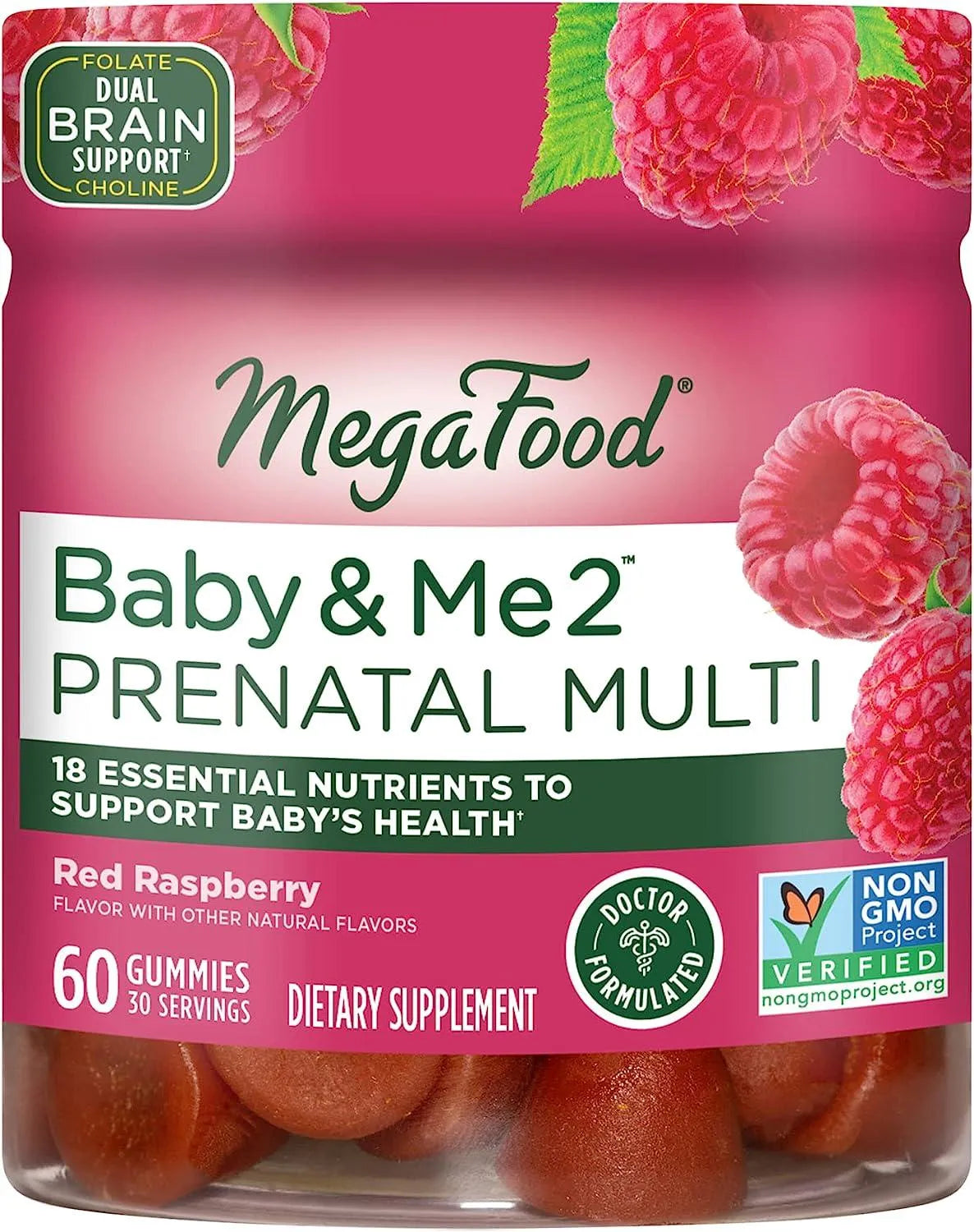 MEGAFOOD - MegaFood Baby & Me 2 Prenatal Multivitamin Gummies 60 Gomitas - The Red Vitamin MX - Suplementos Alimenticios - {{ shop.shopifyCountryName }}