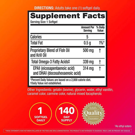MEGARED - MegaRed Advanced Brain, Heart, Joints & Eye Support Omega 3 Antarctic Krill Oil 500Mg. 140 Capsulas Blandas - The Red Vitamin MX - Suplementos Alimenticios - {{ shop.shopifyCountryName }}