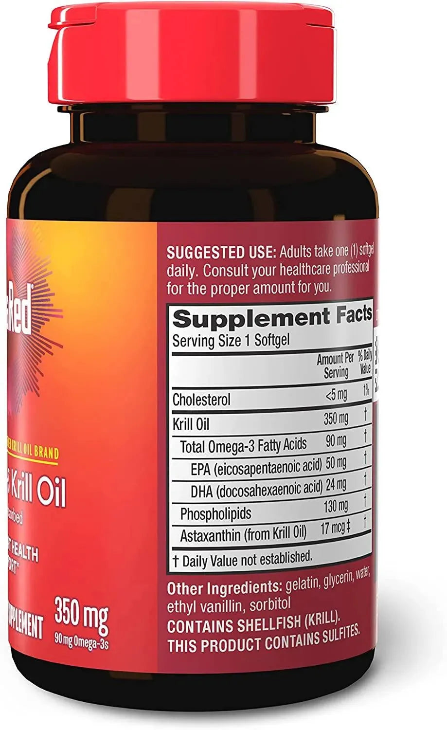 MEGARED - MegaRed Omega 3 Antarctic Krill Oil 350Mg. 130 Capsulas Blandas - The Red Vitamin MX - Suplementos Alimenticios - {{ shop.shopifyCountryName }}