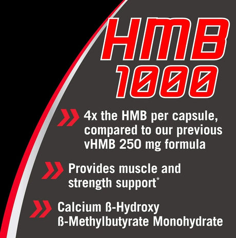 MET-RX - MET-Rx HMB 1000 90 Capsulas - The Red Vitamin MX - Suplementos Alimenticios - {{ shop.shopifyCountryName }}