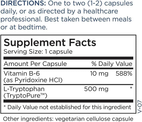 METABOLIC MANTENANCE - Metabolic Maintenance L-Tryptophan 500Mg. 60 Capsulas - The Red Vitamin MX - Suplementos Alimenticios - {{ shop.shopifyCountryName }}